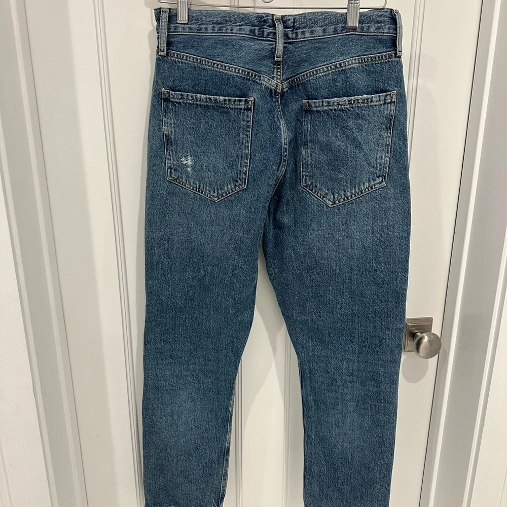 AGOLDE Riley Crop Jeans, Frequency wash, size 27 - Picture 3 of 5
